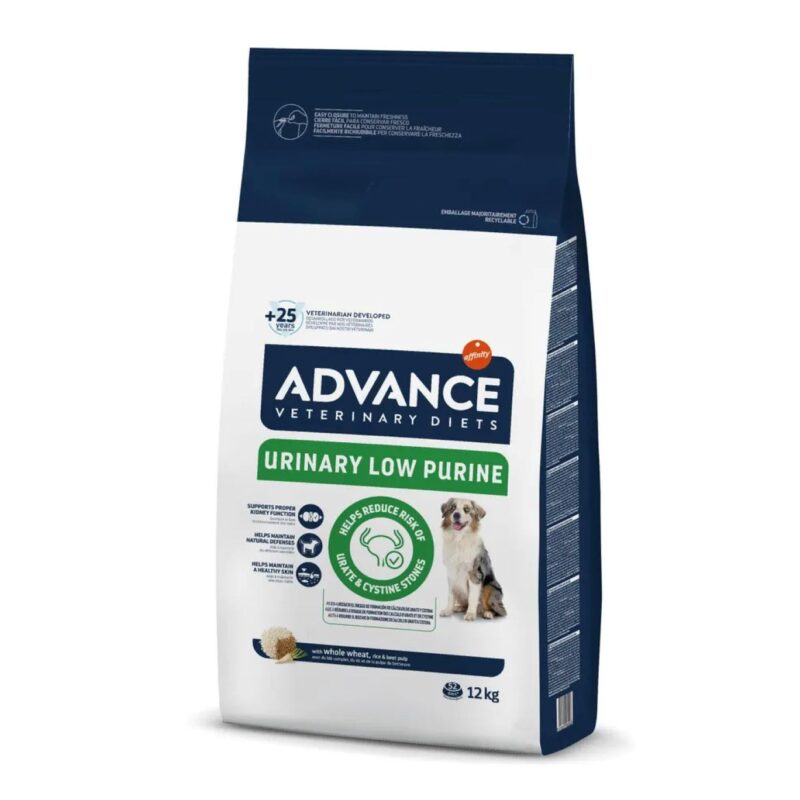 ADV VET DOG URINARY LOW PURINE 12KG WEPET