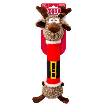 Kong Holiday Dog Shakers Luvs Reindeer M wepet