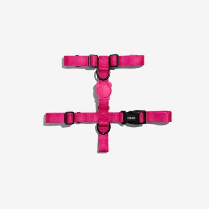 Zee.Dog H-Harness Pink Led