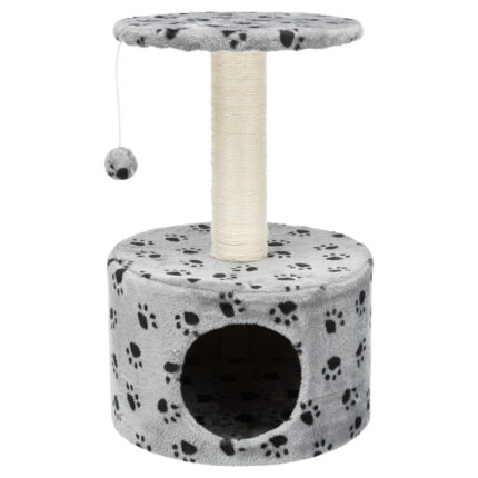 JUNIOR - ARRANHADOR TOLEDO (CINZENTO C/ PATINHAS) WEPET GATO