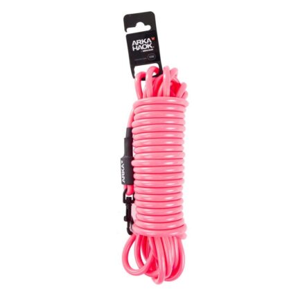 Trela Neon Longa Com Pega - 8 mm - 10 m - Rosa wepet martin sellier