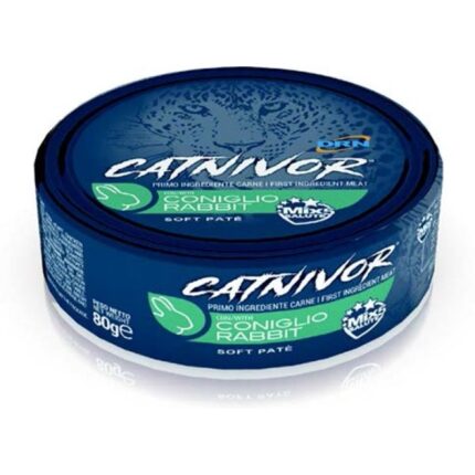 CATNIVOR COELHO 80GR wepet alimento humido gato