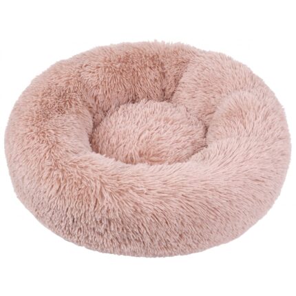 wuapy CAMA PUFF SMOOTH BASKET ROSA wepet cão gato
