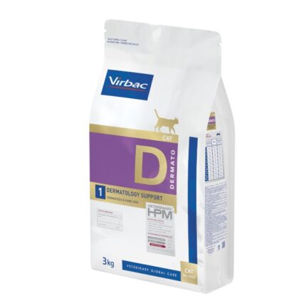 virbac hpm cat d1 dermatology support 3kg wepet
