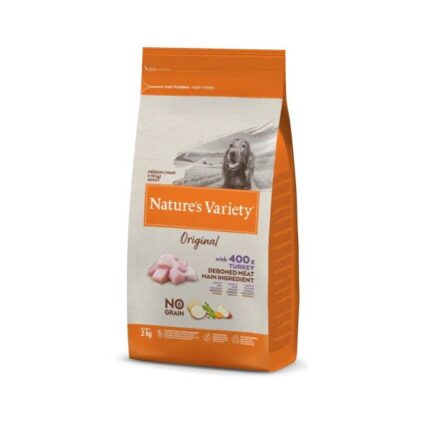Nature's Variety Dog Original No Grain Medium/Maxi Peru