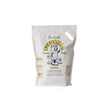 TOFURELLA - Areia de Tofu Para Gato - Natural - 10L WEPET