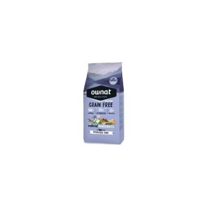 Ownat Grain Free Prime Sterilized Fish 8Kg