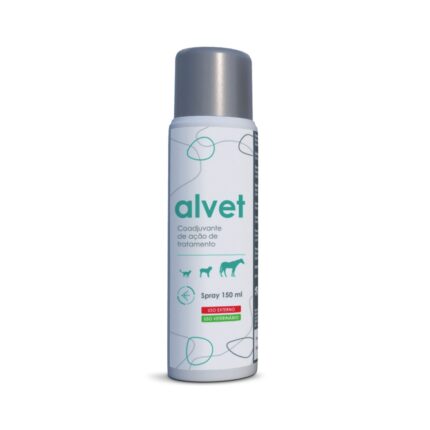 Alvet Spray Cicatrizante 150ml wepet cão gato cavalo vetlima