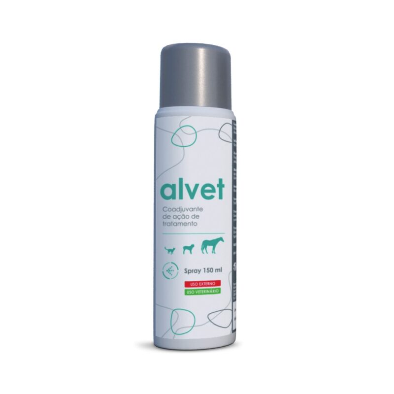 Alvet Spray Cicatrizante 150ml wepet cão gato cavalo vetlima