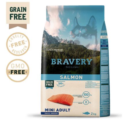 BRAVERY Salmon Mini Adult (Grain Free) 7kg