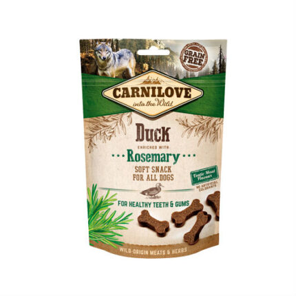 Carnilove snack dog soft duck e rosemay 200gr