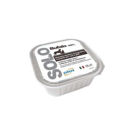 DRN SOLO BUFALO 100GR WEPET ALIMENTO HUMIDO MONOPROTEICO CÃO E GATO