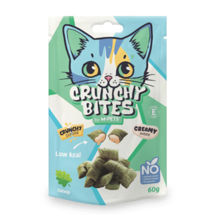 Crunchy Bites Cat Snack - Catnip 60gr wepet