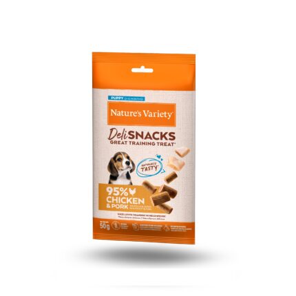 Nature's Variety Puppy Deli Snacks com Frango 50gr