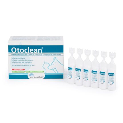 otoclean solução limpeza auricular 18x5ml ecuphar