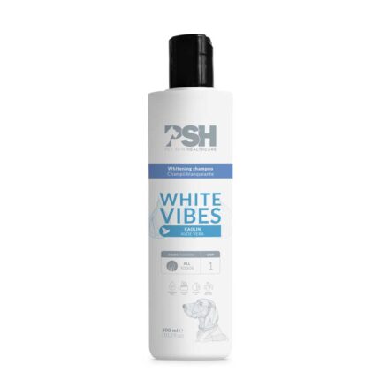PSH - SHAMPOO WHITE VIBES 300 ML WEPET CÃO
