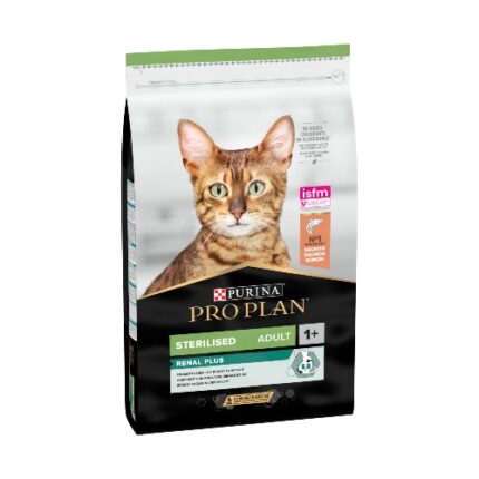Purina Pro Plan Sterilised Renal Plus Salmon 10Kg