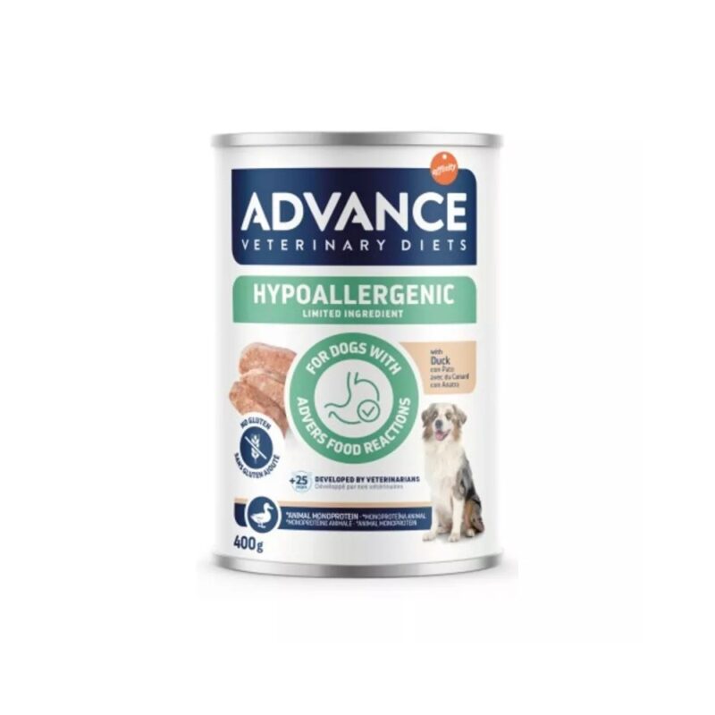 AVET DOG WET HYPOALLERGENIC PATO 400GR WEPET