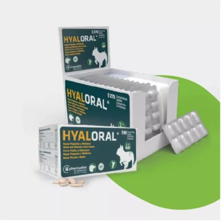 Hyaloral® Para Raças Pequenas e Médias 120 cp wepet cão
