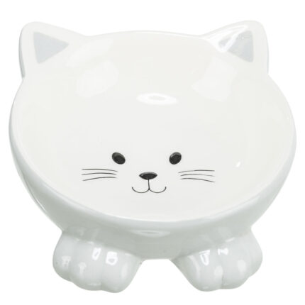 GAMELA ELEVADA CERAMICA GATO 0,15LT/ø14C WEPET