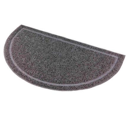 Tapete Semi-Circular em PVC para WC Antracite