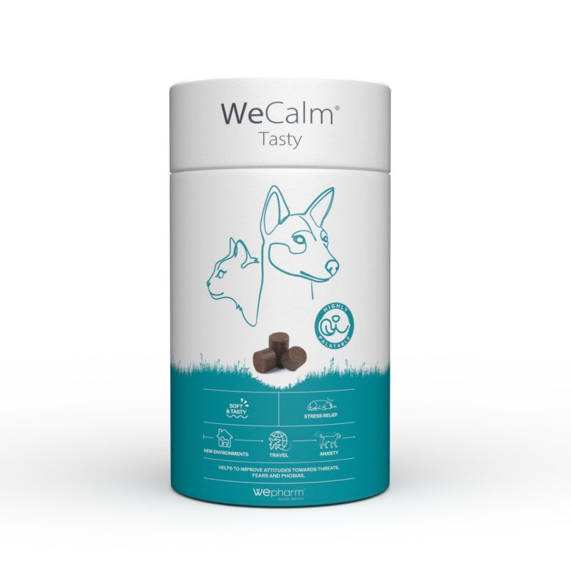 wepharm wecalm tasty 30 chews cão gato wepet