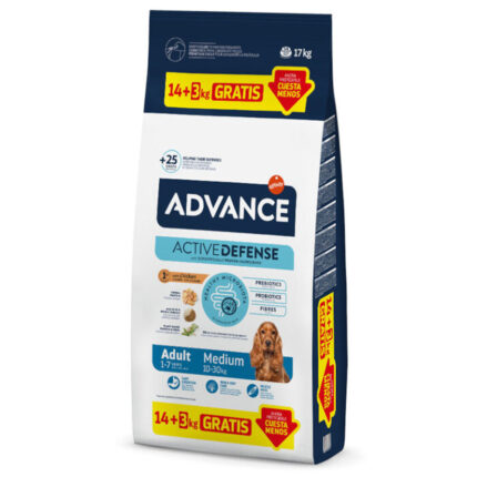 ADV DOG MEDIUM ADULT C&R 14+3KG WEPET