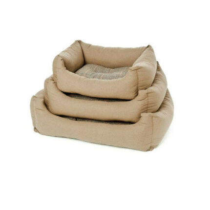 cama retangular tweed canvas