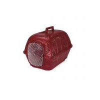 transportadora carry sport vermelha plastica