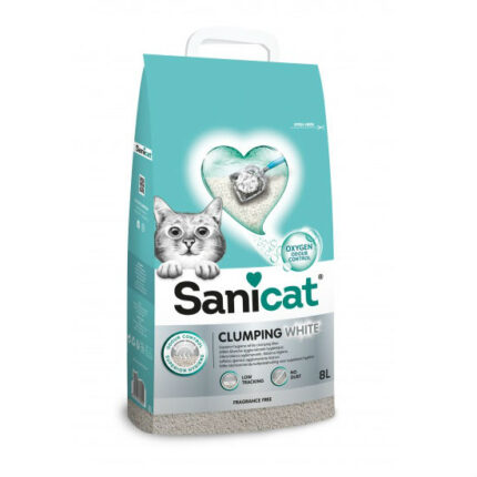 sanicat clumping white 10l