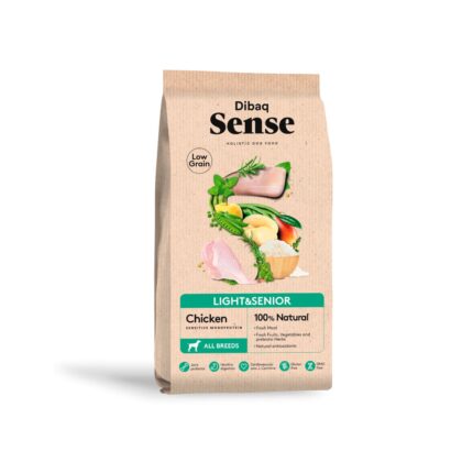 Dibaq Sense DOG Low Grain LIGHT&SENIOR (Chicken) wepet