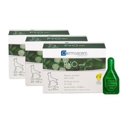 dermoscent pyospot 4 pipetas cão