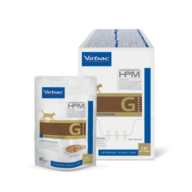 HPM CAT DIGESTIVE SUPPORT WET 85GR WEPET