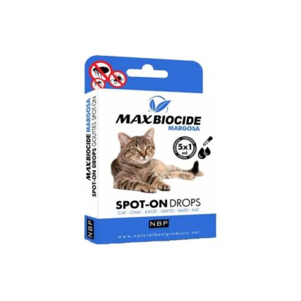 maxbiocide coleira para gatos 42cm nbp