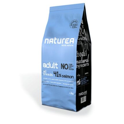 naturea naturals adult salmon wepet