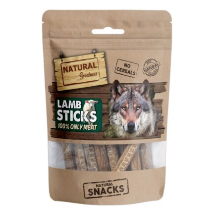 Natural Greatness Lamb Sticks 70gr wepet