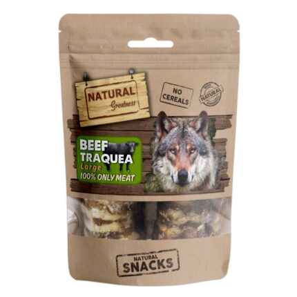 Natural Greatness Beef Traquea Large 100g (2 units) wepet