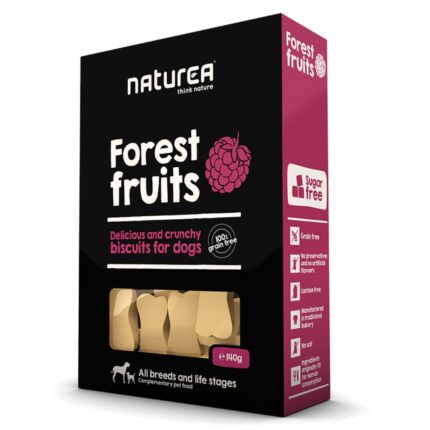 NATUREA BISCUITS FOREST FRUITS 140GR WEPET