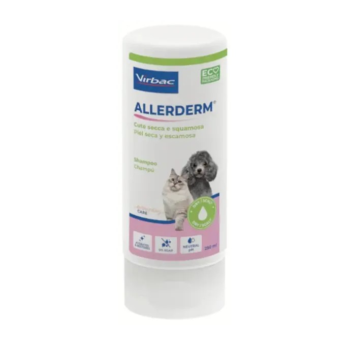 Allerderm Shampoo Pele Seca e Escamosa 250 ml WEPET