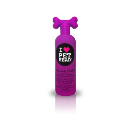 pet head champo feeling flaky strawberry yiogurt 475ml