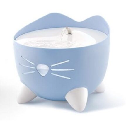 wepet CATIT FLOWER PIXI 2,5L AZUL GATO FONTE BEBEDOURO FONTANÁRIO