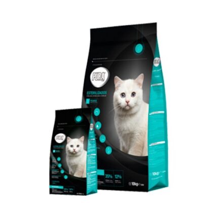 pura gato esterilizado frango wepet gato