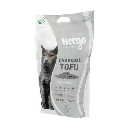 Weego Cat Litter Charcoal Tofu 6L