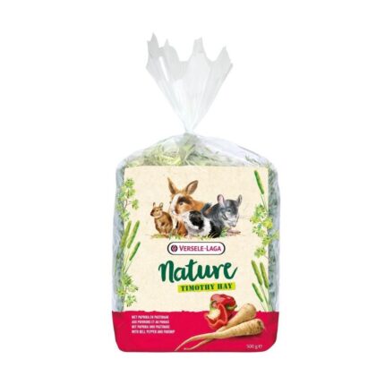 Nature Feno Timothy - Pimentão e Pastinaga - 500gr wepet