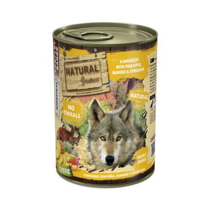 Natural Greatness Canguru com Abacaxi, Manga e Spirulina 400gr