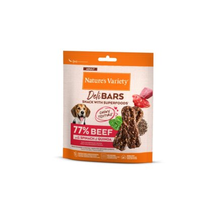 Nature's Variety Dog DeliBars Superfood Snacks Beef 70gr