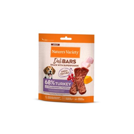 Nature's Variety Dog DeliBars Superfood Snacks Turkey 70gr