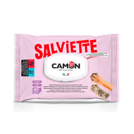 CAMON TOALHETES HUNIDOS MIRRA E CLOREXIDINA-40 TOALHETES WEPET