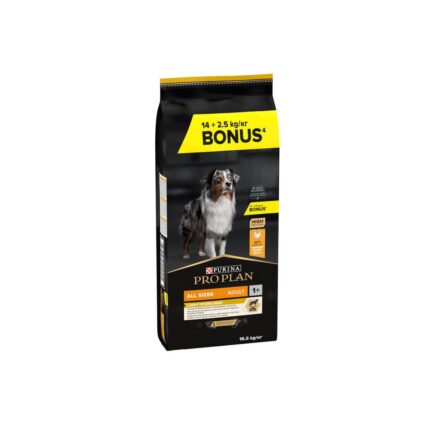 Purina Pro Plan Adult All Size Light & Sterilised Chicken 14Kg+2,5Kg