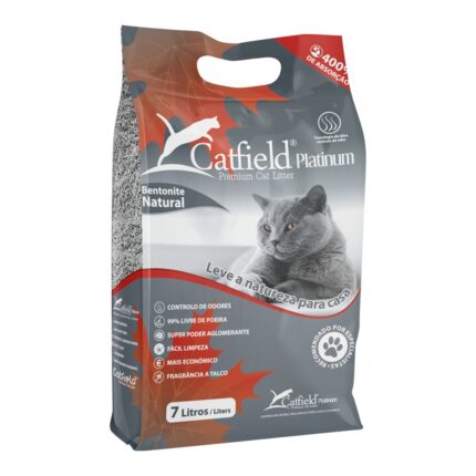 Catfield Premium Cat Litter Platinum 7Lt